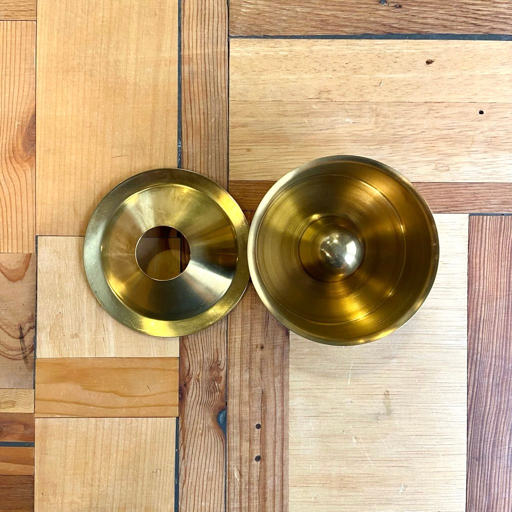 アレッシィ / ALESSI バウハウス アッシュトレイ / Bauhaus Ashtray 真鍮製 灰皿