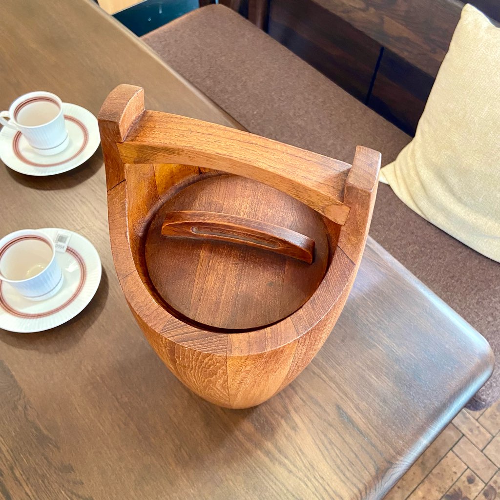 ダンスク / DANSK イェンス・クイストゴー / Jens.H.Quistgaard チーク材 アイスバスケット ヴィンテージ