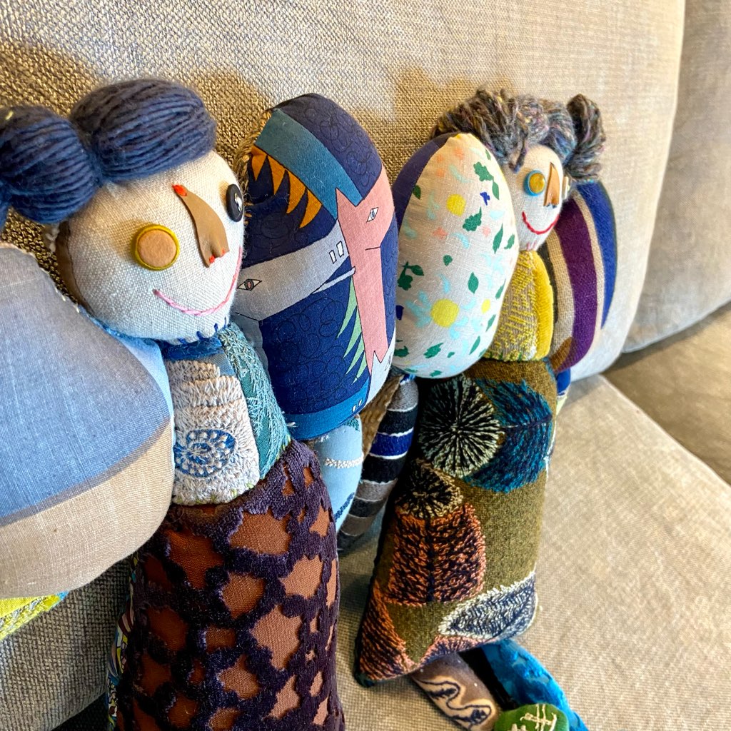 ミナペルホネン / mina perhonen patchちゃん ぬいぐるみ 人形