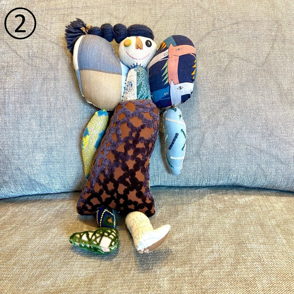 ミナペルホネン / mina perhonen patchちゃん ぬいぐるみ 人形