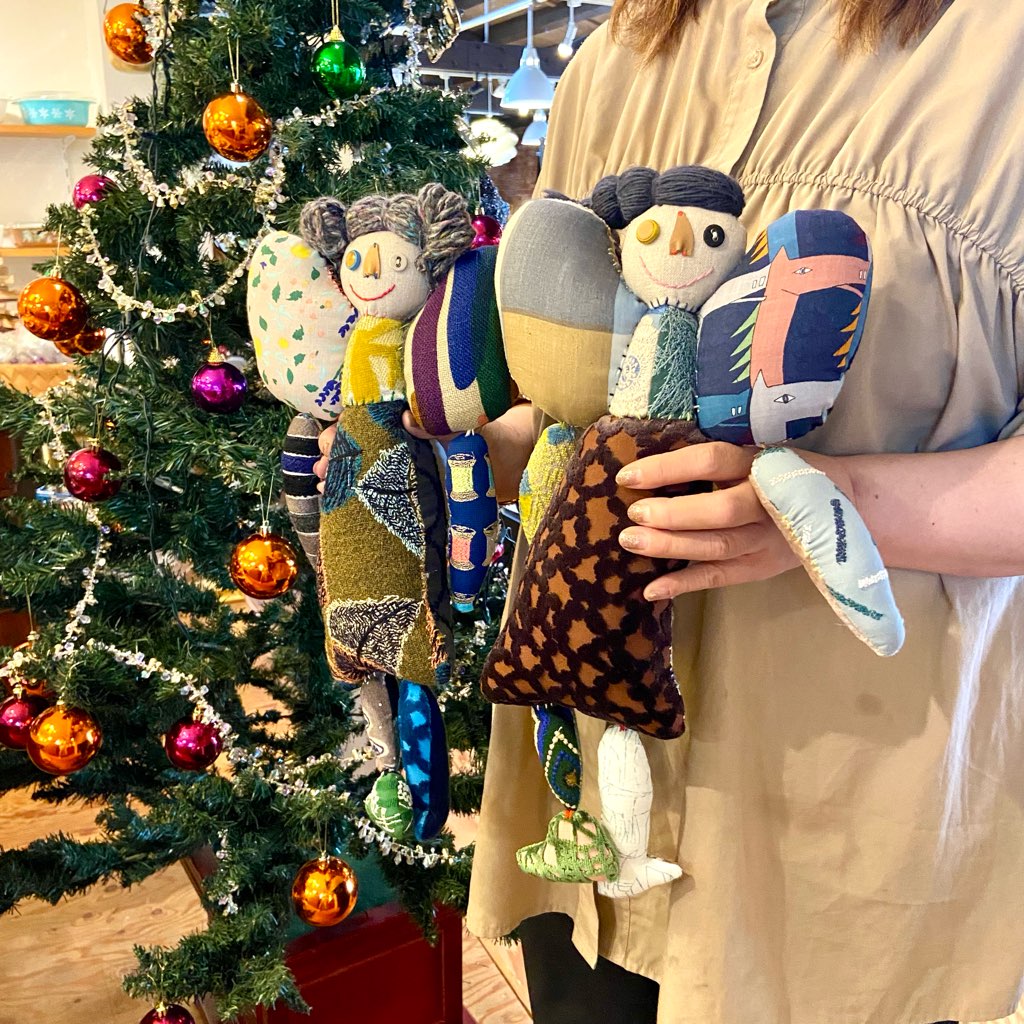 ミナペルホネン / mina perhonen patchちゃん ぬいぐるみ 人形