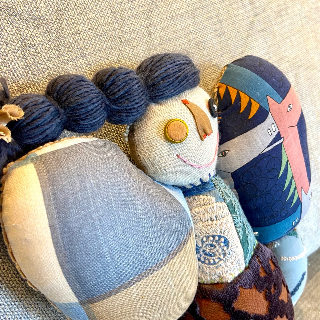 ミナペルホネン / mina perhonen patchちゃん ぬいぐるみ 人形