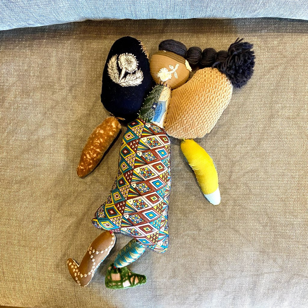 ミナペルホネン / mina perhonen patchちゃん ぬいぐるみ 人形