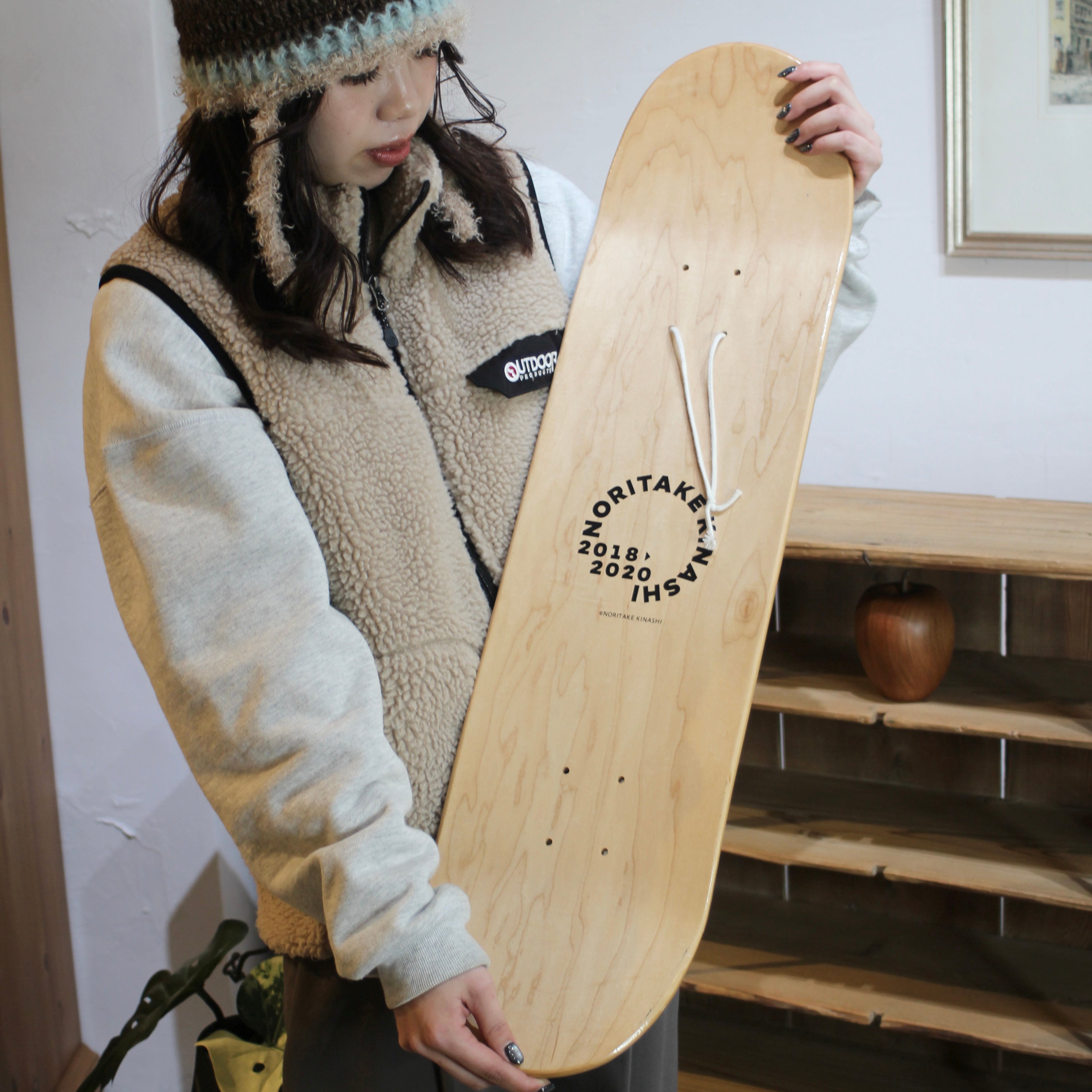 木梨憲武 / KINASHI NORITAKE 「REACH OUT」 スケートボード デッキ スケボー板