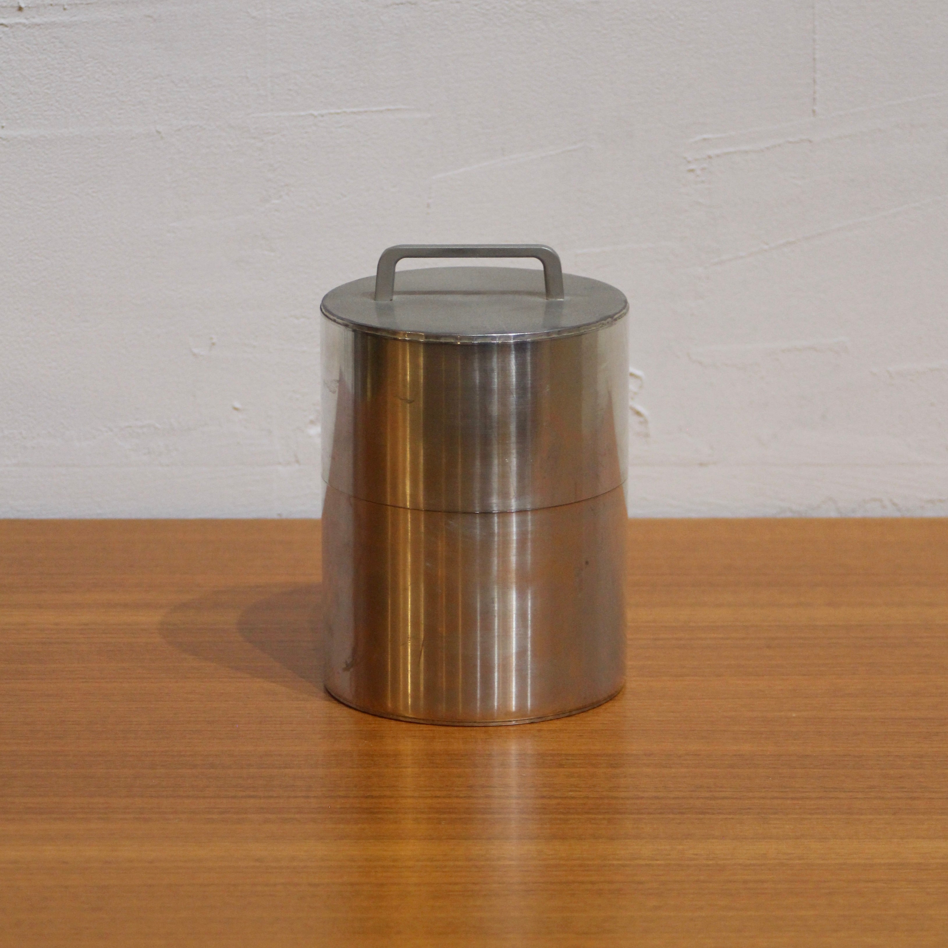 開花堂 ブリキコーヒー缶 大 中古