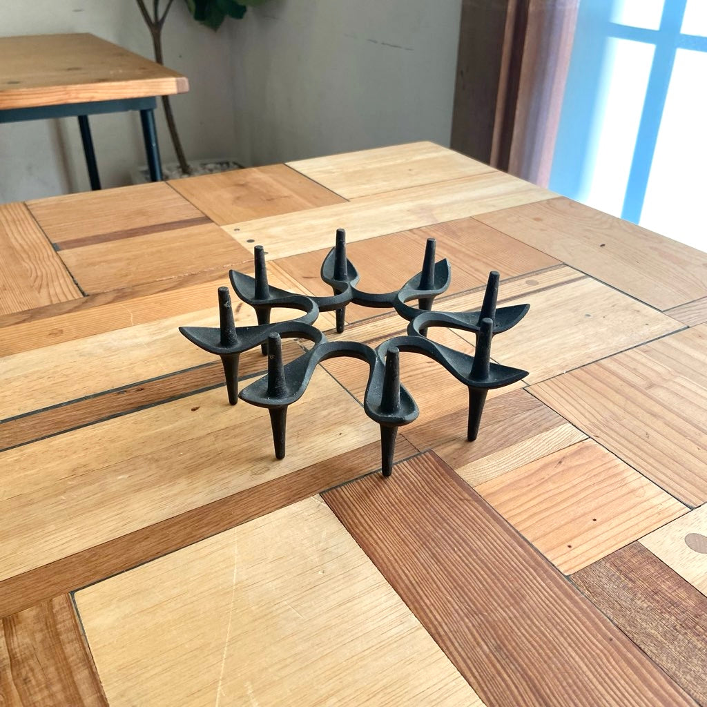 ダンスク / DANSK イェンス・クイストゴー / Jens.H.Quistgaard アイアン キャンドルホルダー 8灯 ヴィンテージ