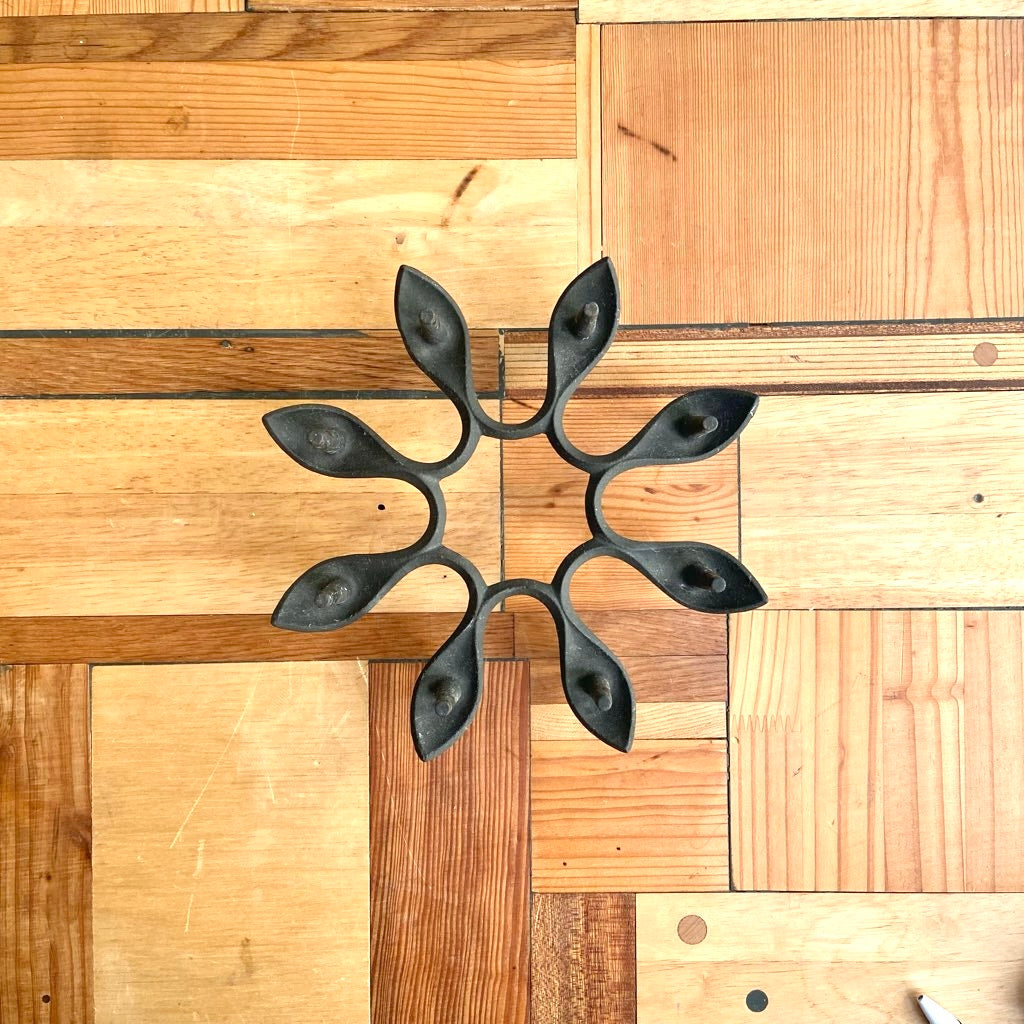 ダンスク / DANSK イェンス・クイストゴー / Jens.H.Quistgaard アイアン キャンドルホルダー 8灯 ヴィンテージ