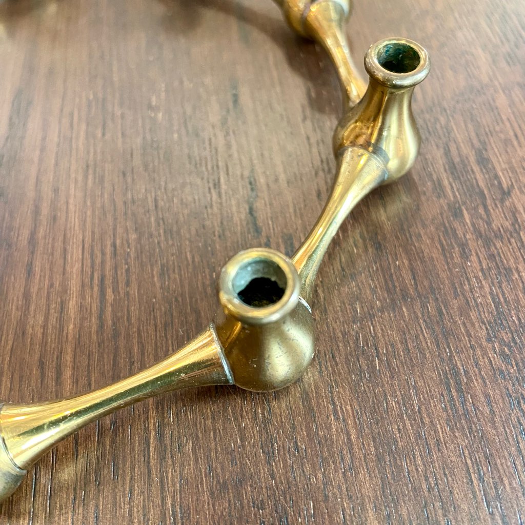 ダンスク / DANSK イェンス・クイストゴー / Jens.H.Quistgaard 真鍮 キャンドルホルダー 9灯 ヴィンテージ