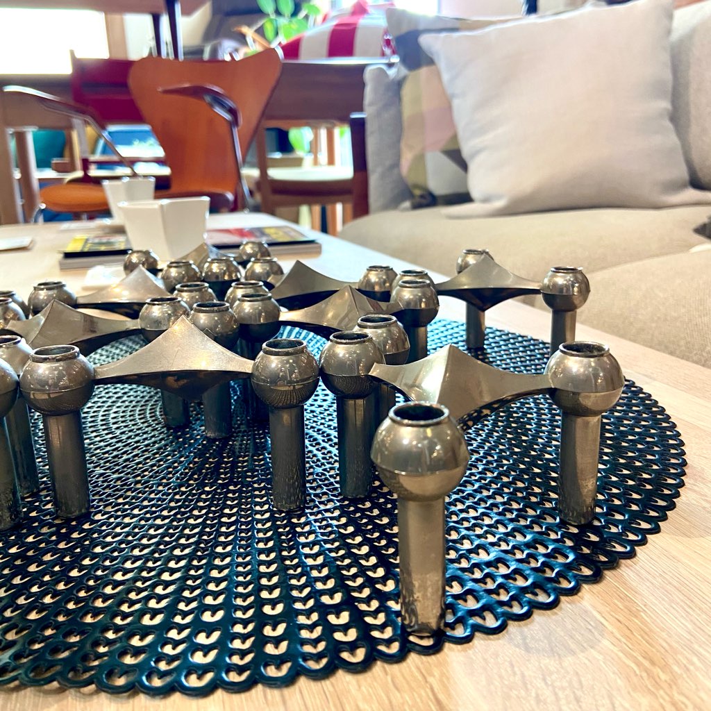 ストッフナゲル / STOFF Nagel キャンドルホルダー 10ピース ヴェルナー・ストッフ ヴィンテージ