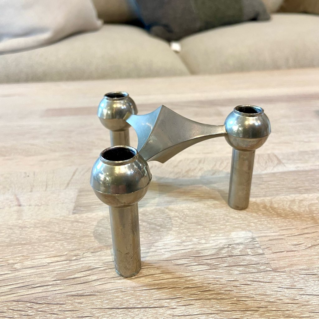 ストッフナゲル / STOFF Nagel キャンドルホルダー 10ピース ヴェルナー・ストッフ ヴィンテージ