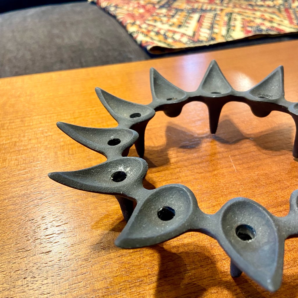 ダンスク / DANSK イェンス・クイストゴー / Jens.H.Quistgaard スパイス アイアン キャンドルホルダー ヴィンテージ