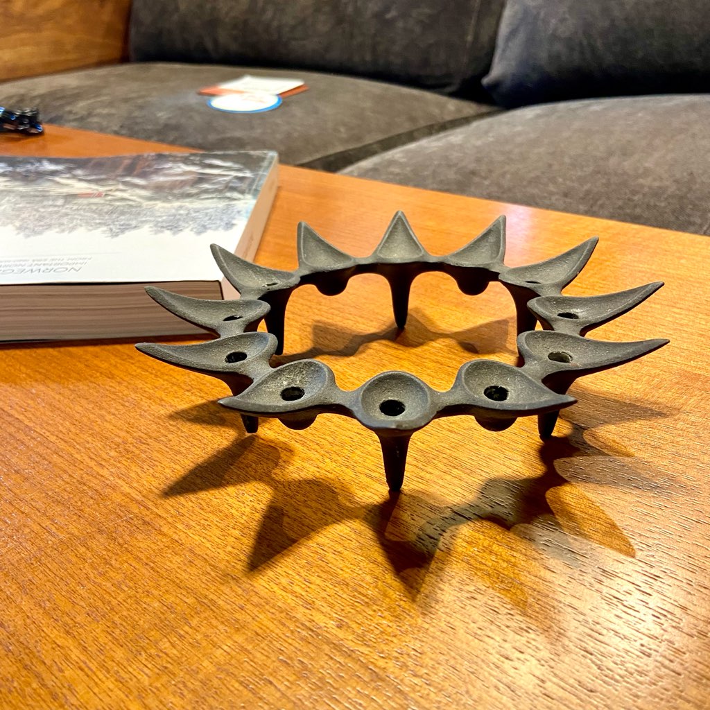 ダンスク / DANSK イェンス・クイストゴー / Jens.H.Quistgaard スパイス アイアン キャンドルホルダー ヴィンテージ