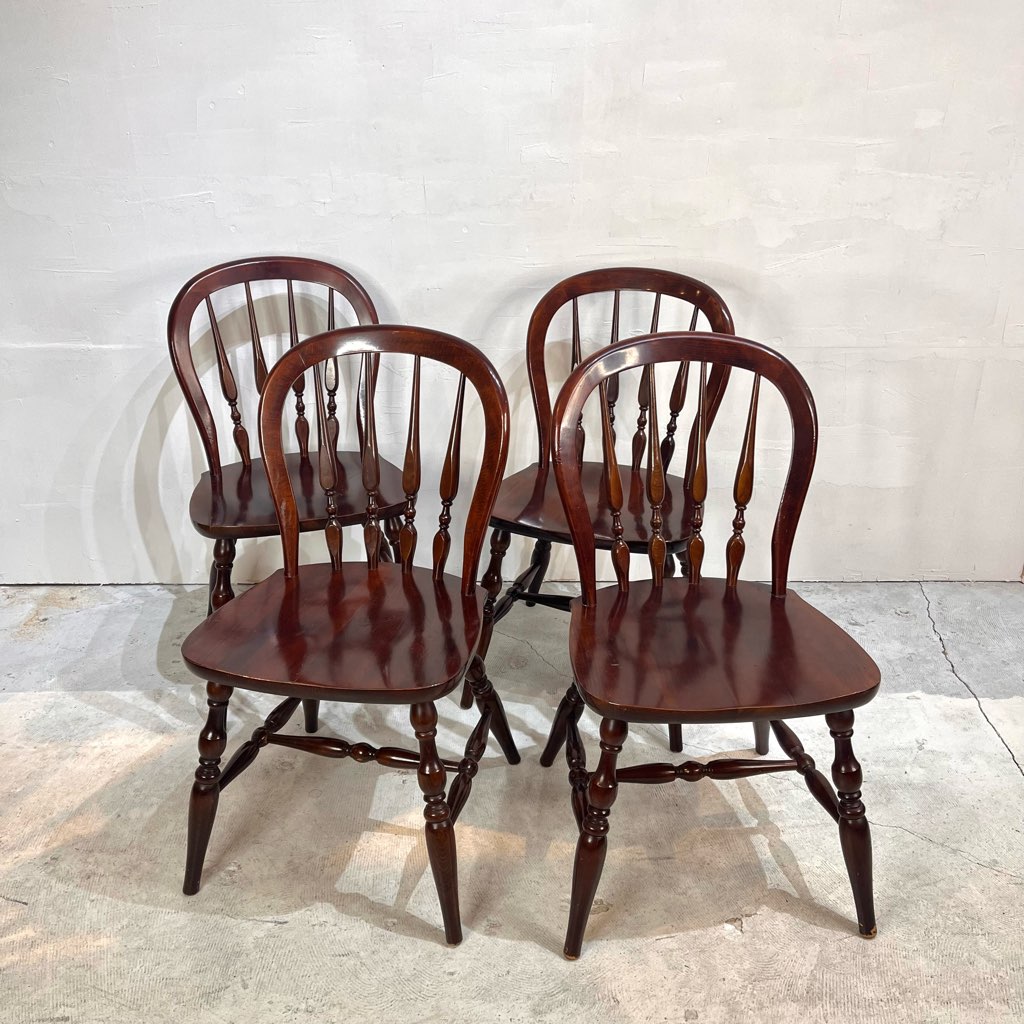 柏木工 フープバックチェア ダイニングチェア ヴィンテージ