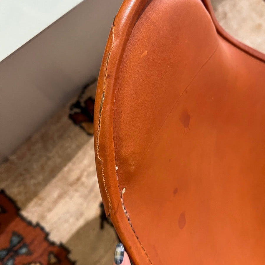 クエロ / CUERO バタフライチェア BKFチェア 本革 ブラウン 【2】