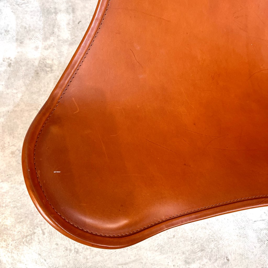 クエロ / CUERO バタフライチェア BKFチェア 本革 ブラウン 【2】