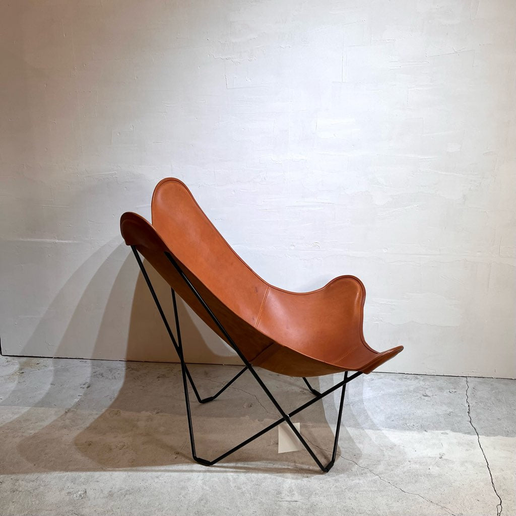 クエロ / CUERO バタフライチェア BKFチェア 本革 ブラウン - Restyle