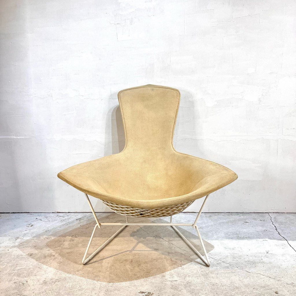 ノル / Knoll バードチェア&オットマン/ Bird Chair ハイバックチェア ハリー・ベルトイア ヴィンテージ - Restyle