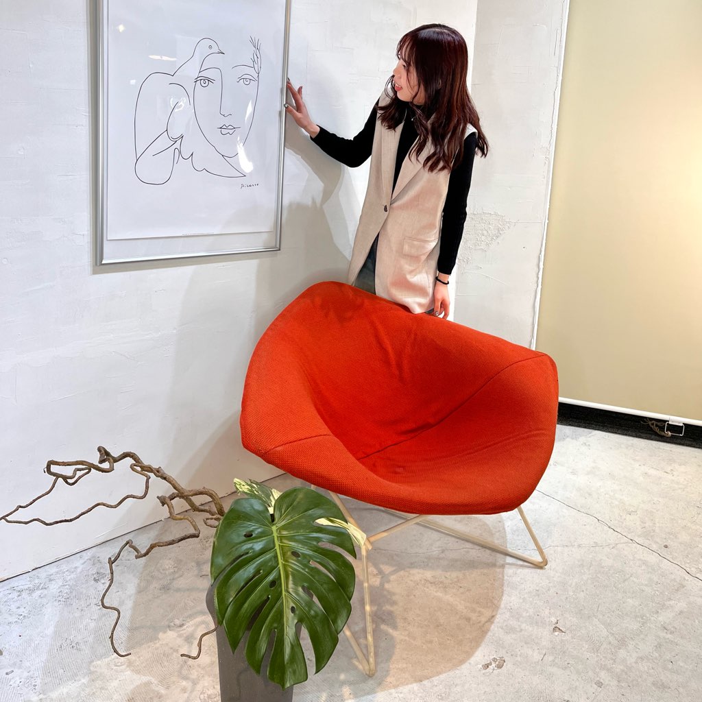 ノル / Knoll ラージダイヤモンドチェア / Large Diamond Chair ハリー・ベルトイア ヴィンテージ - Restyle