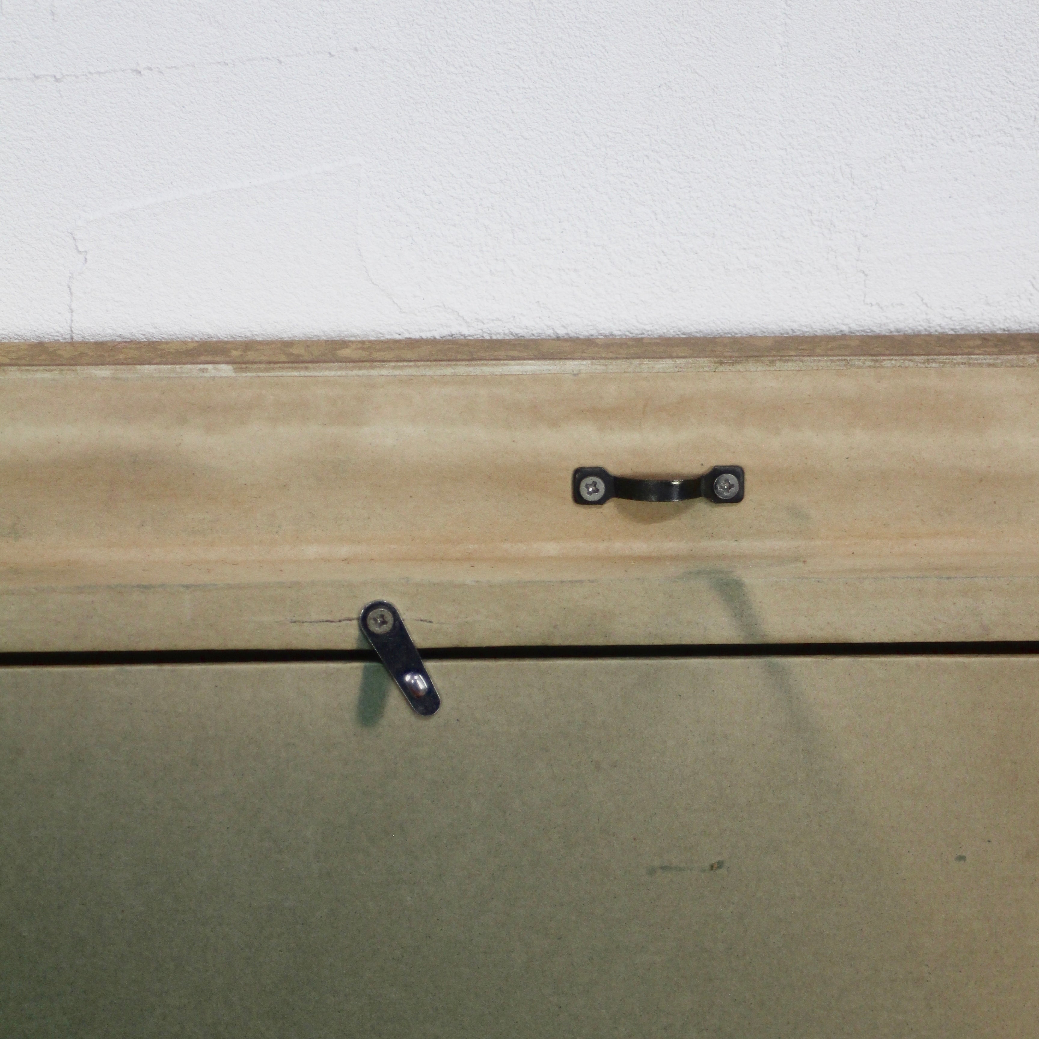 井上覚造「人形」油彩画