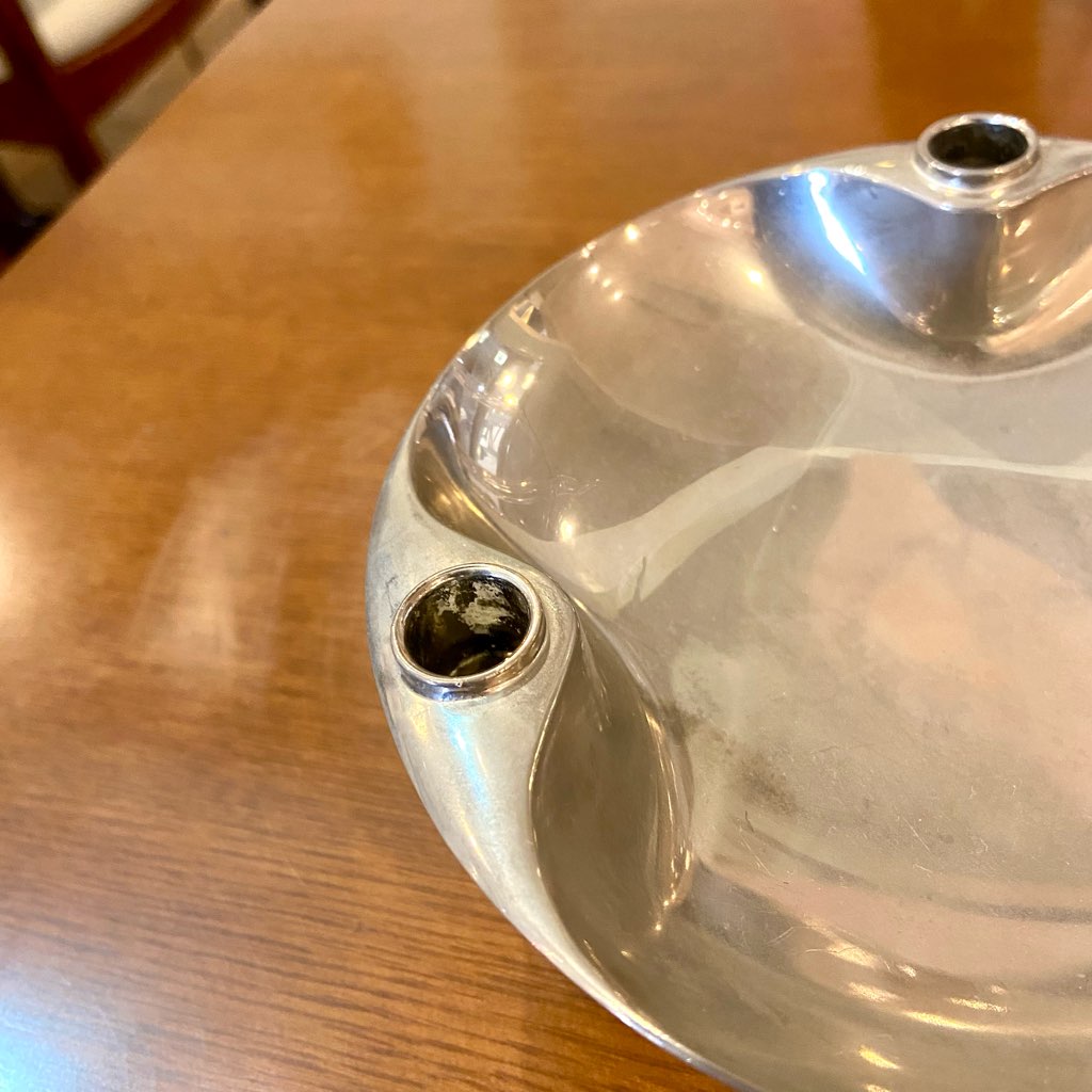 ストッフナゲル / STOFF Nagel キャンドルホルダー 1トレイ ヴェルナー・ストッフ ヴィンテージ