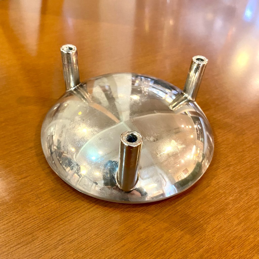 ストッフナゲル / STOFF Nagel キャンドルホルダー 1トレイ ヴェルナー・ストッフ ヴィンテージ