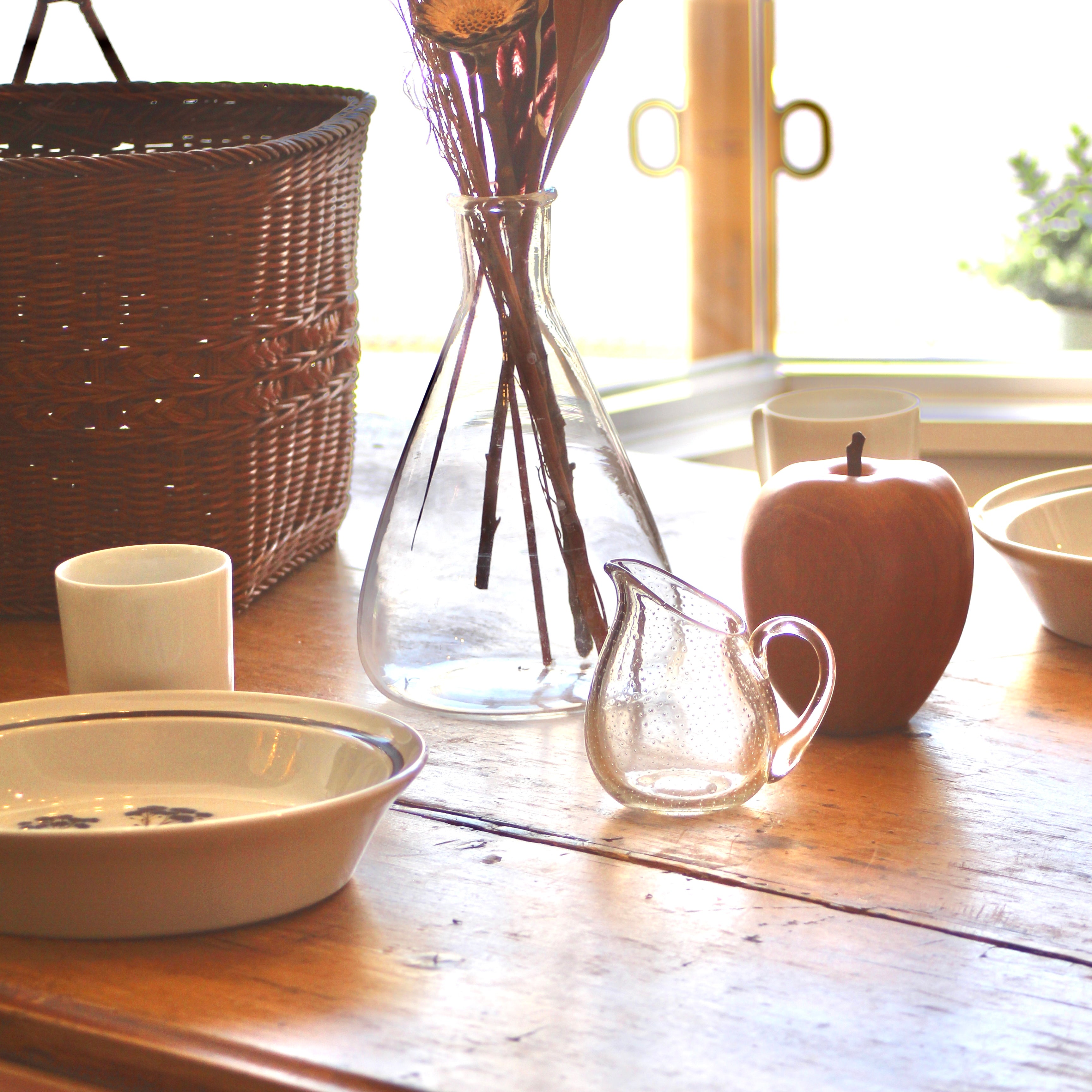 ヌータヤルヴィ / Nuutajarvi グンネル ニューマン / Gunnel Nyman ポレ / Poreシリーズ クリーマー ヴィンテージ