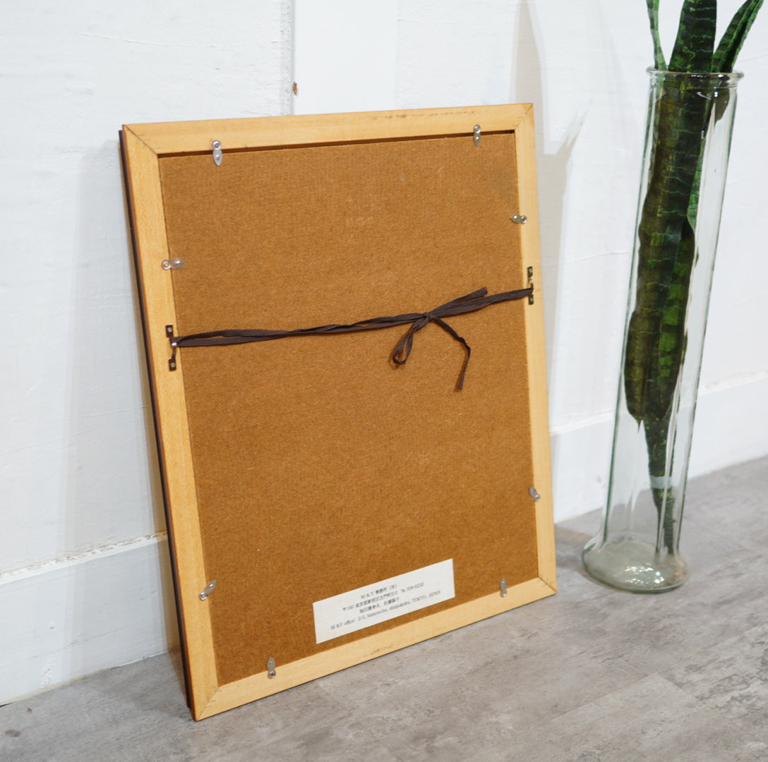 池田満寿夫 肉筆画 「佐藤陽子」