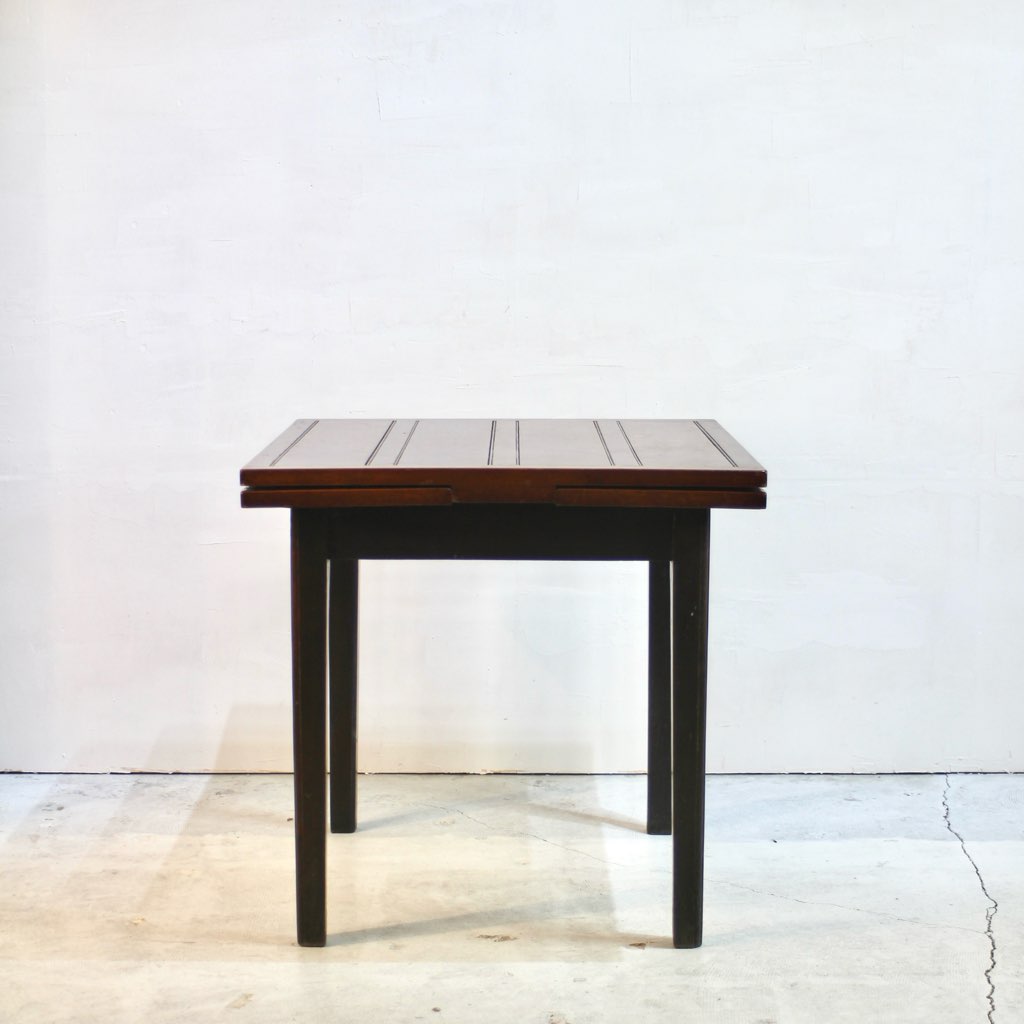 英国ヴィンテージ ドローリーフダイニングテーブル 伸長式テーブル