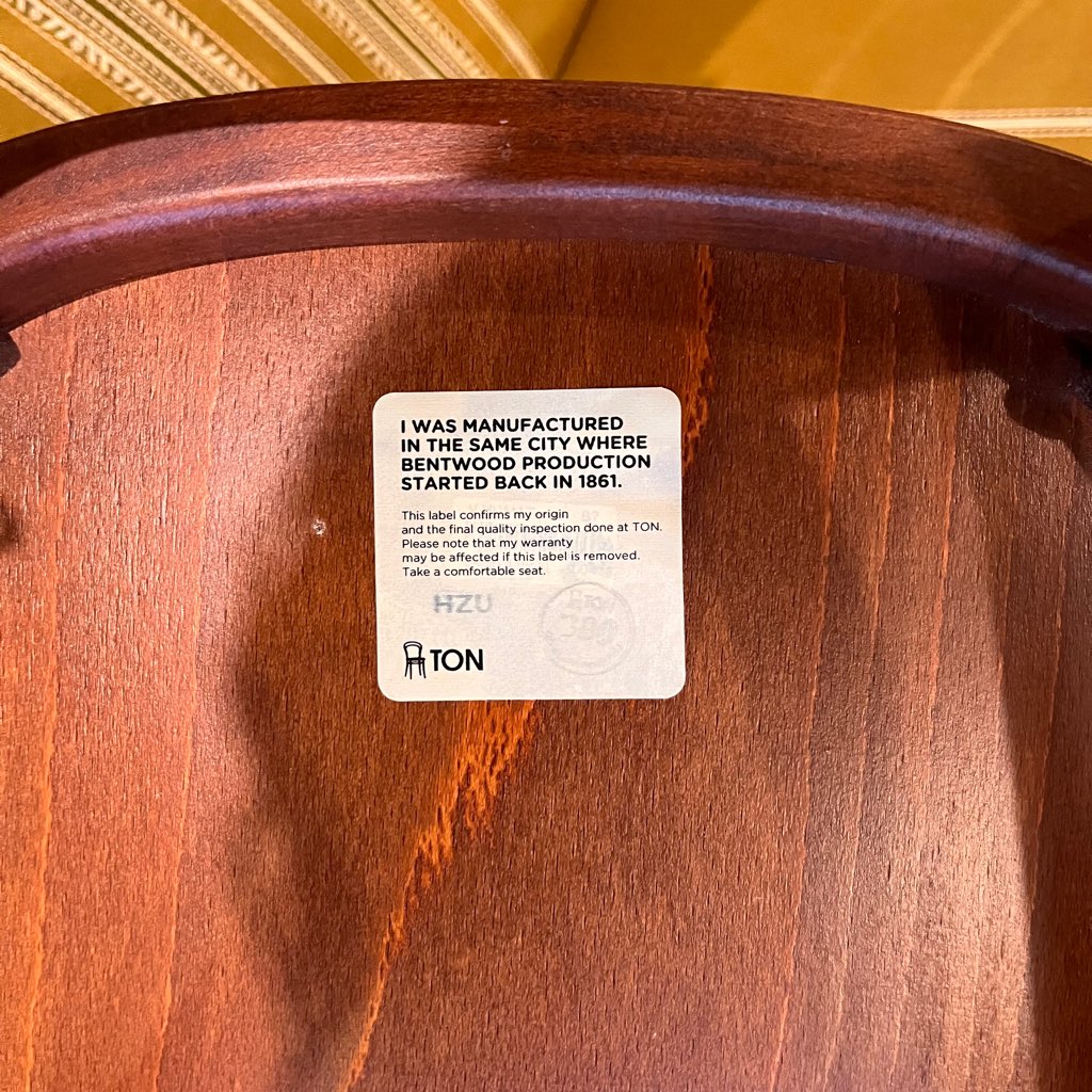 TON社 ベントウッドチェア ダイニングチェア No.4カフェダウムチェア