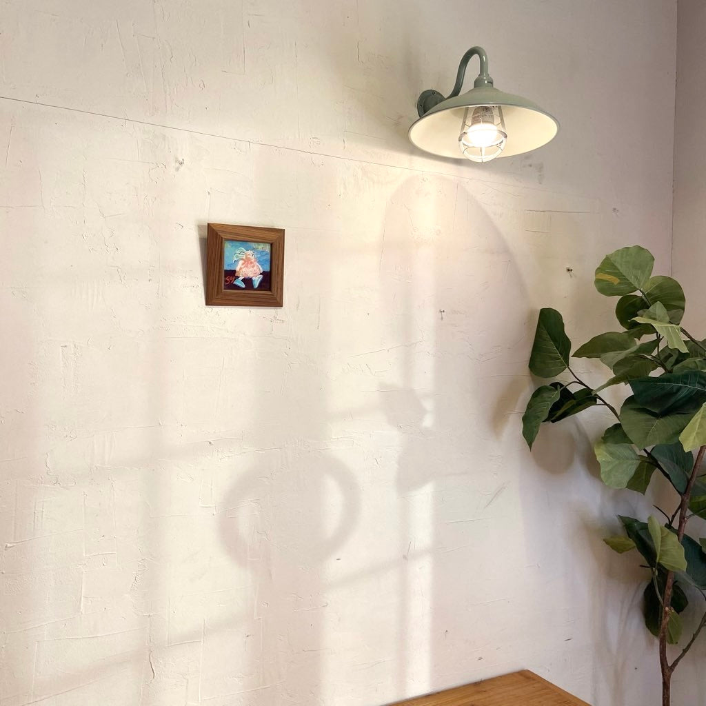 柚木沙弥郎 ガラス絵 「メキシコの兎」