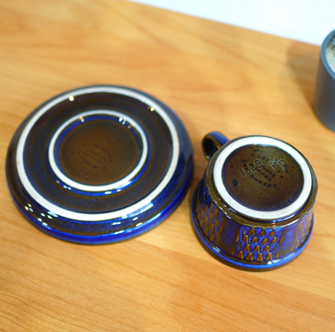 スーホルム / SOHOLM グラニット Granit カップ&ソーサー Maria Phillipi ヴィンテージ