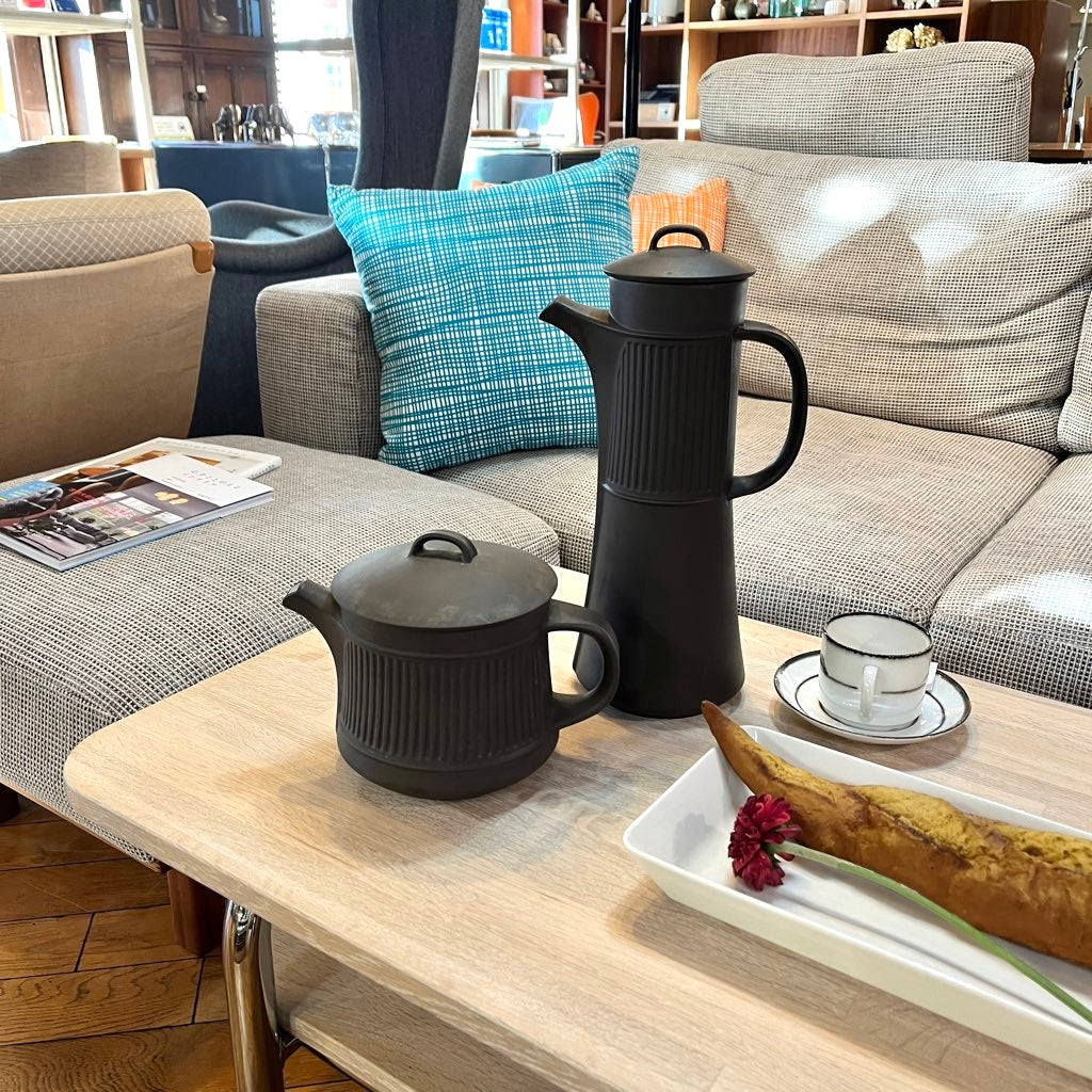 ダンスク / DANSK イェンス・クイストゴー / Jens.H.Quistgaard フレイムストーン ポット 【2】細長ヴィンテージ