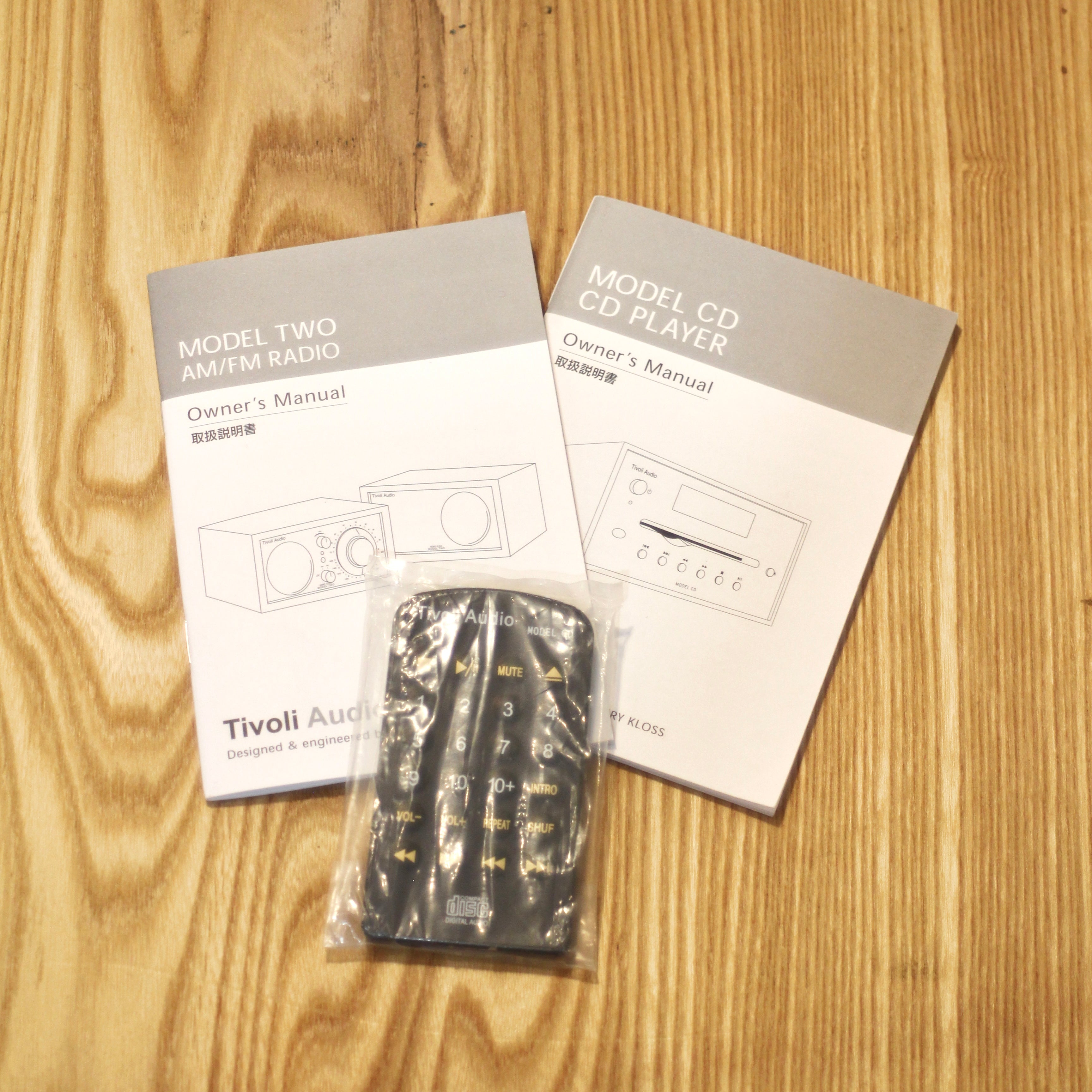 チボリオーディオ / Tivoli Audio MODEL TWO+MODEL CD オーディオセット