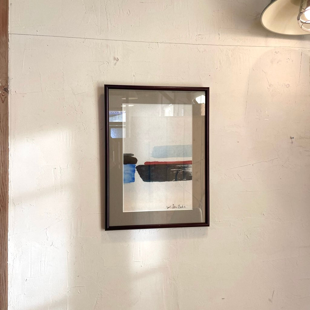 津高和一 「無題」 墨彩