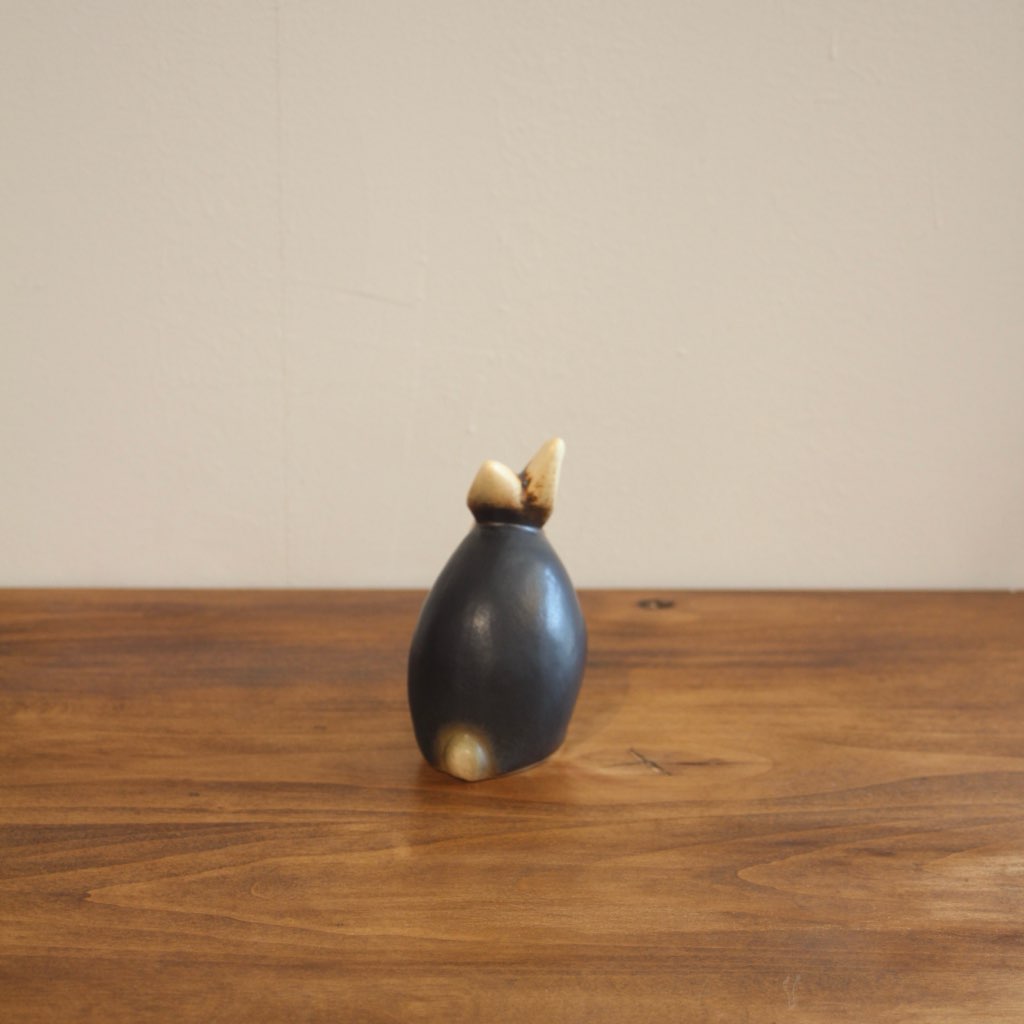 リサラーソン / Lisa Larson 野うさぎ / Hare ブラック