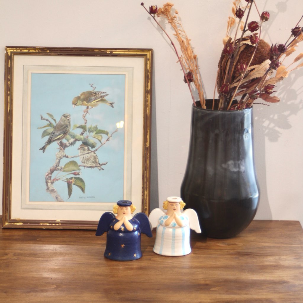 リサラーソン / Lisa Larson 「天使」キャンドルホルダー - Restyle