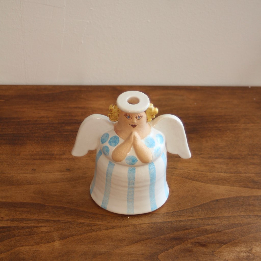 リサラーソン / Lisa Larson 「天使」キャンドルホルダー - Restyle