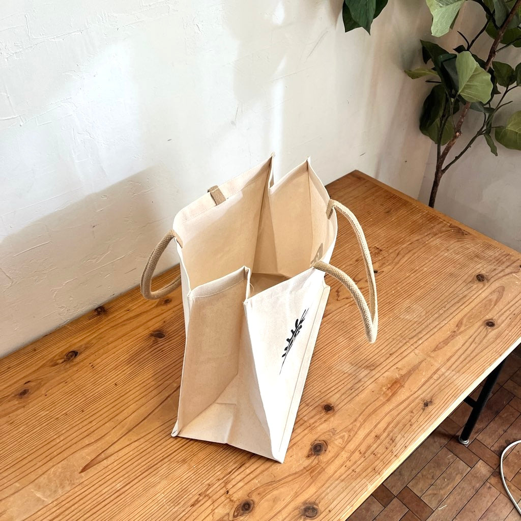 柚木沙弥郎 型染め バッグ 【大】黒い3人組 かばん 未使用 - Restyle