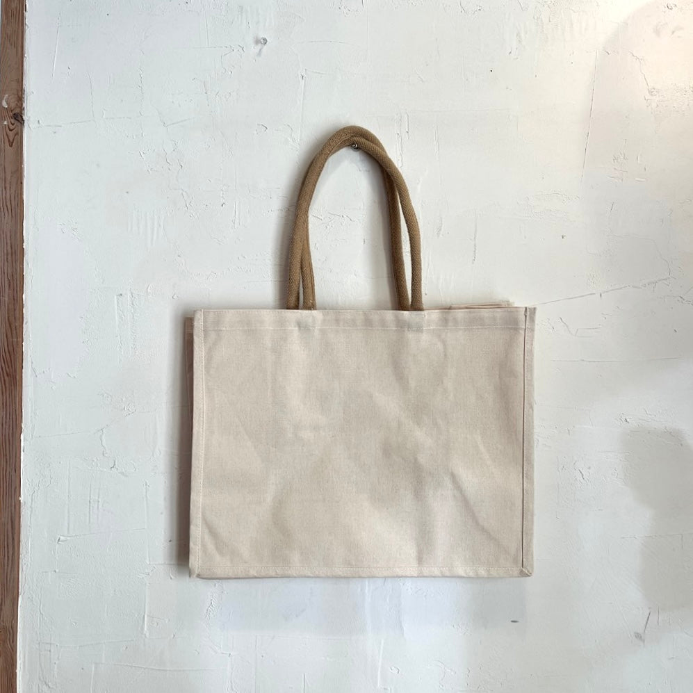 柚木沙弥郎 型染め バッグ 【大】黒い3人組 かばん 未使用 - Restyle