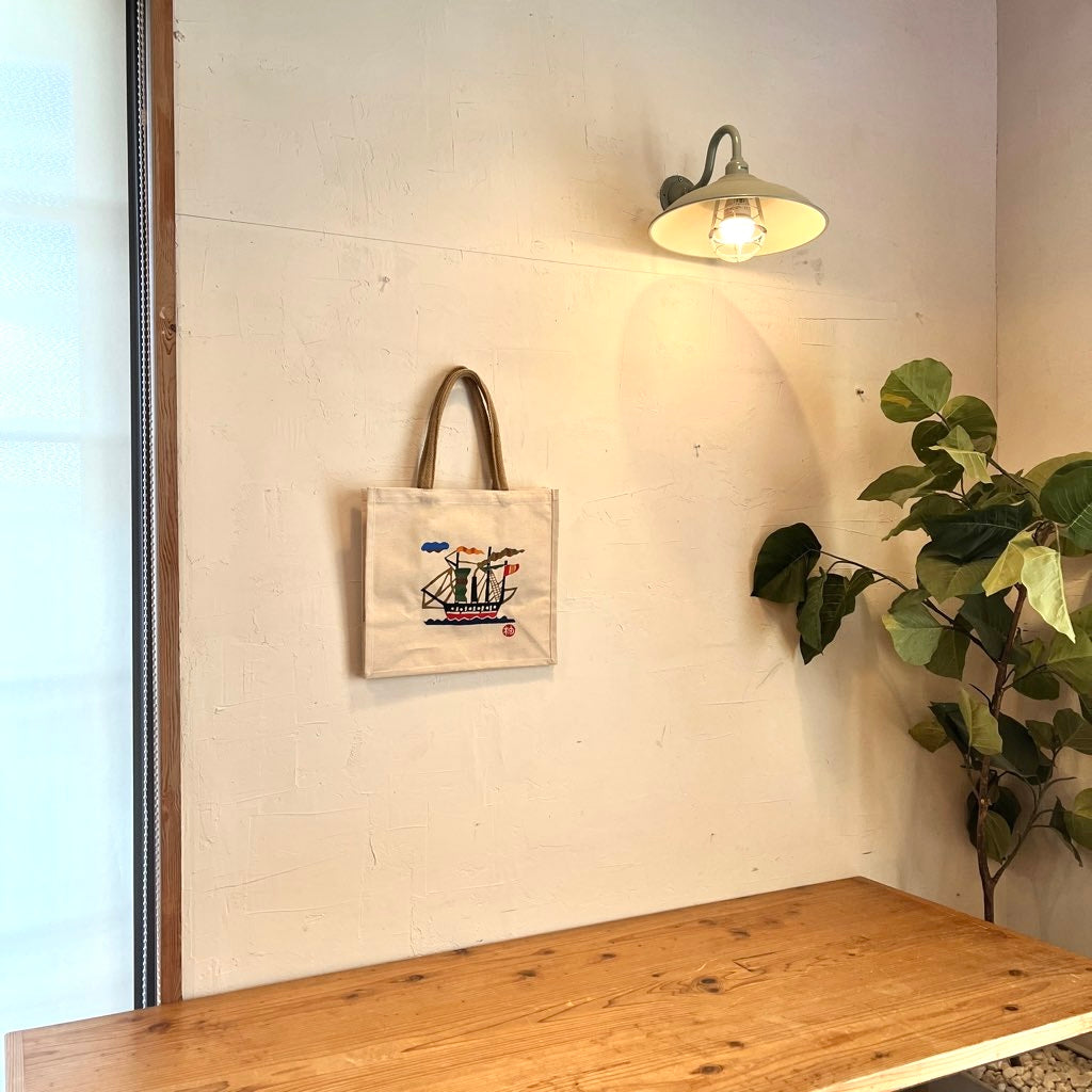 柚木沙弥郎 トートバッグ 【中】船 かばん 未使用 - Restyle