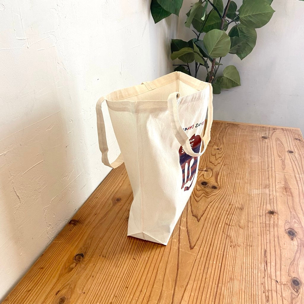 柚木沙弥郎 トートバッグ 布バッグ ネコ かばん 未使用