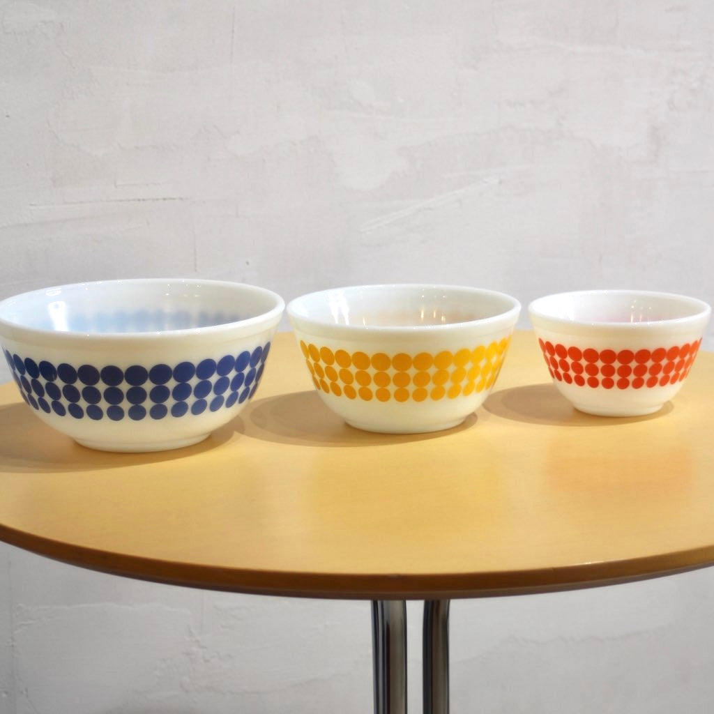 オールドパイレックス / ミキシングボウル3点セット ヴィンテージ