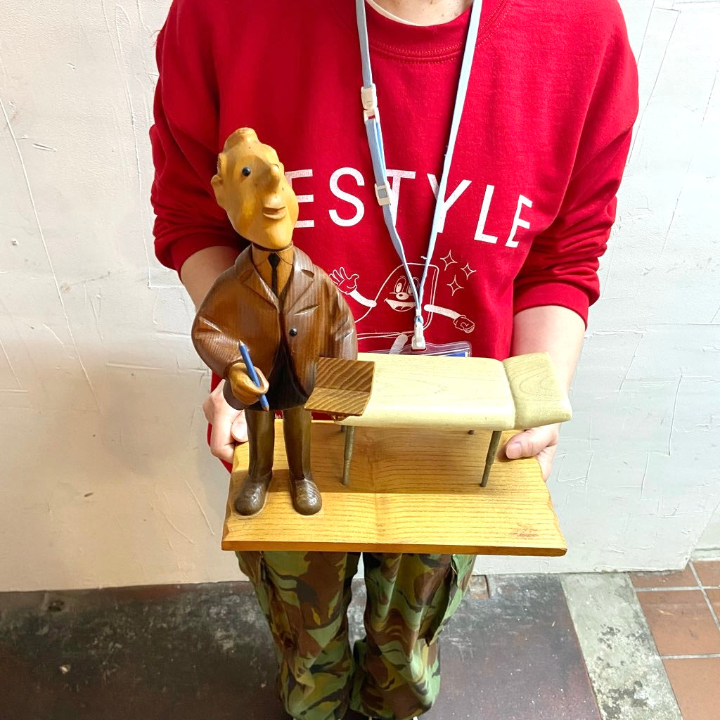 イタリア ロメール / ROMER 人形 診察室 木人形 ヴィンテージ