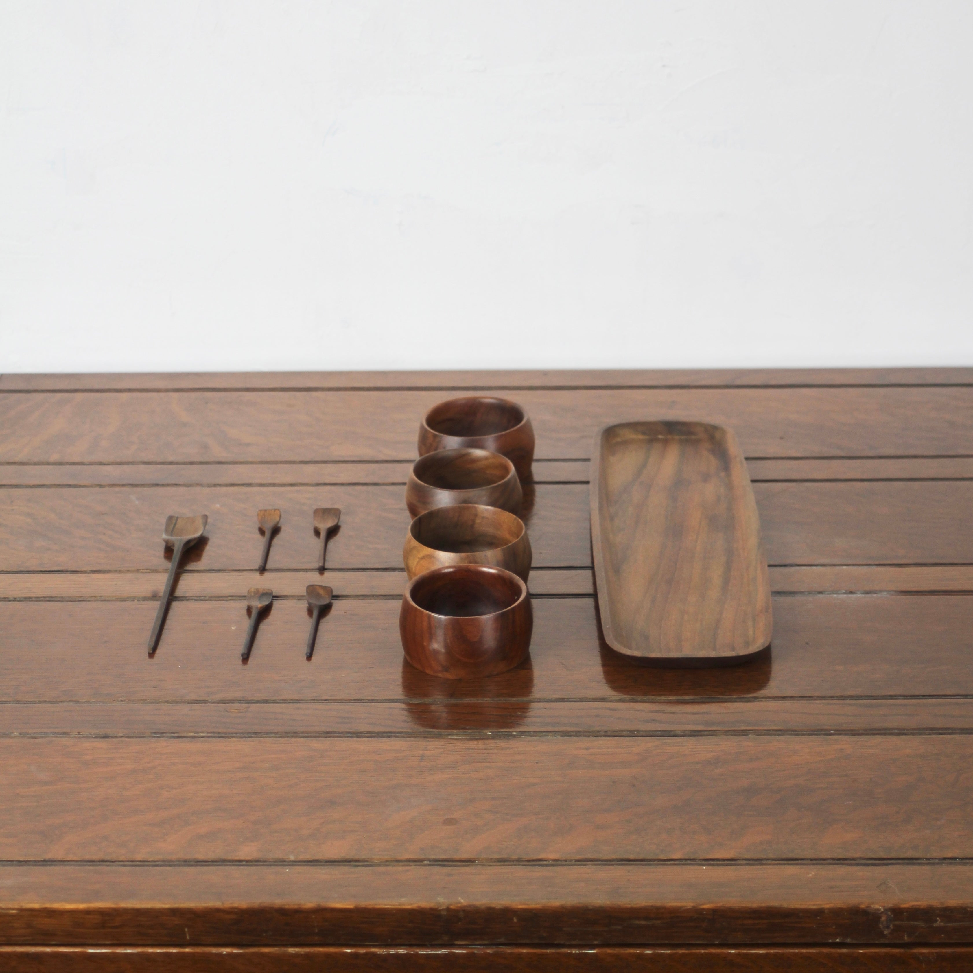 Ehrenreich / エーレンライク チーク材 ボウルとスプーンセット