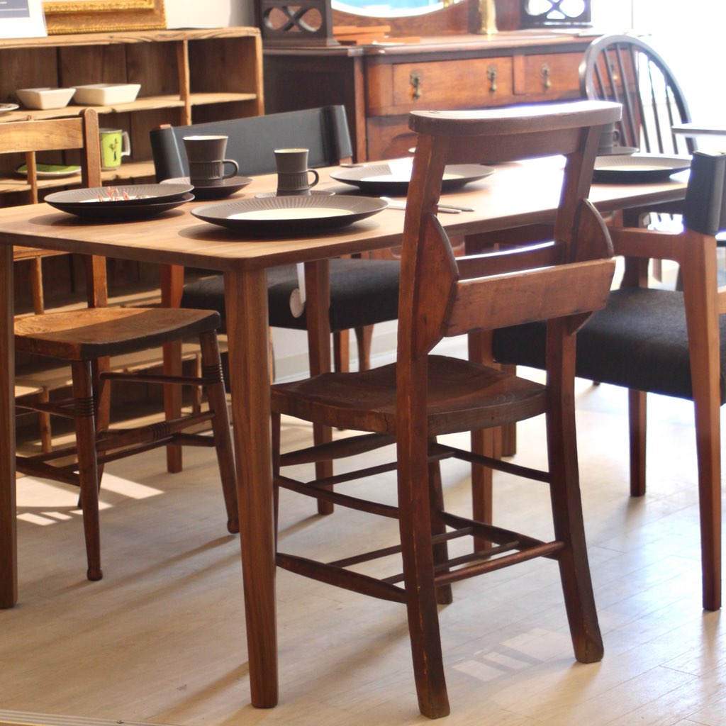 アンティーク チャーチチェア 【1】教会の椅子