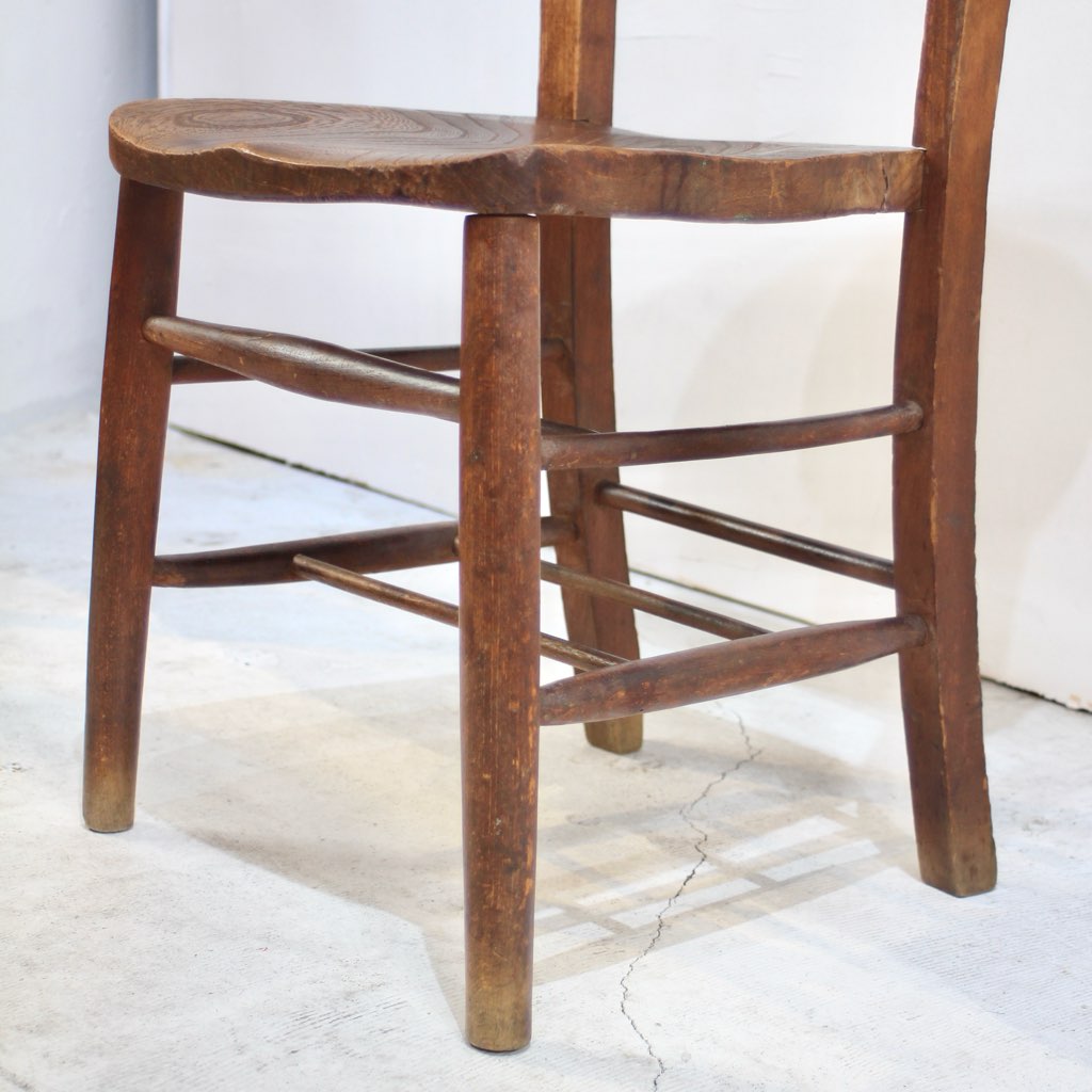 アンティーク チャーチチェア 【1】教会の椅子