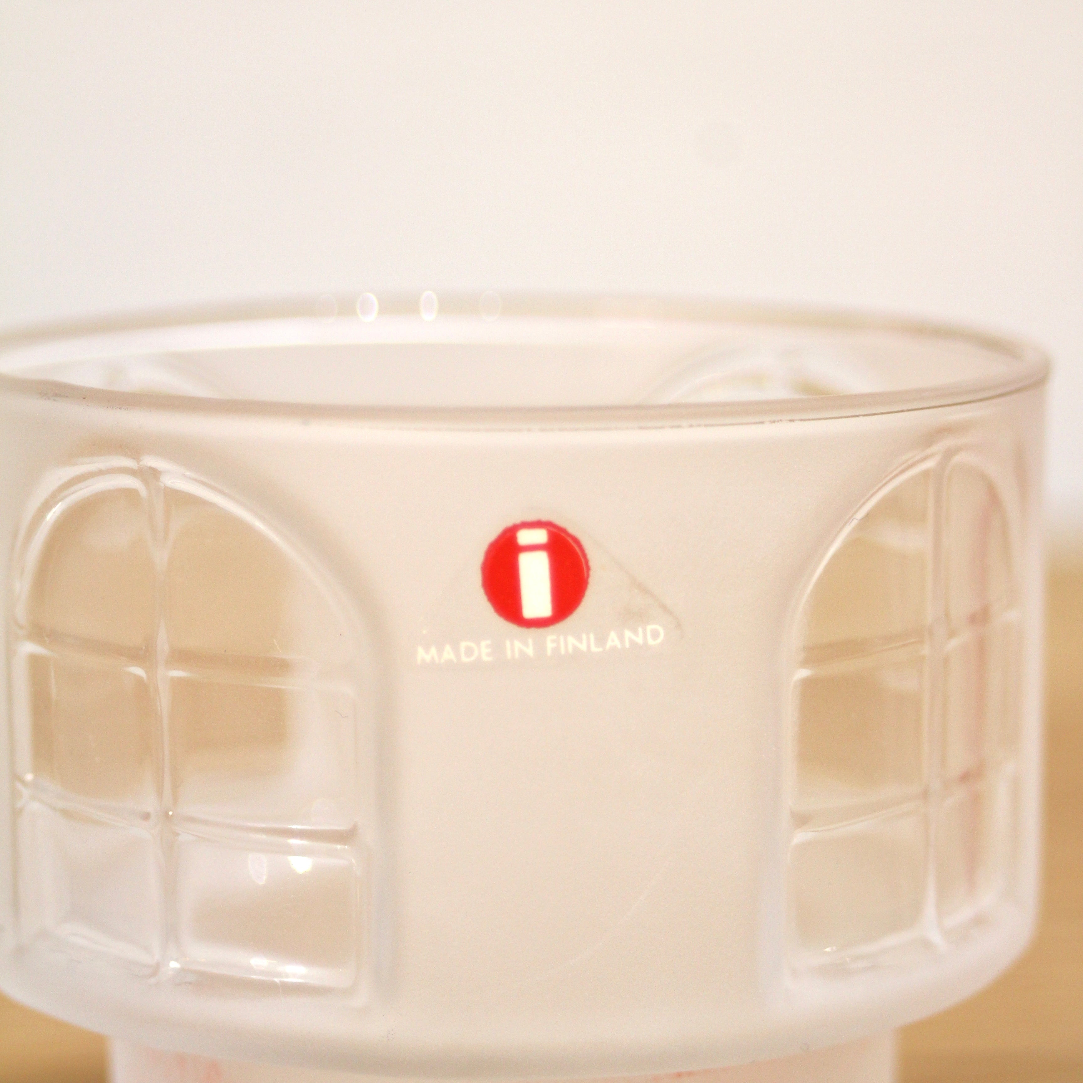 イッタラ / iittala バラディ / Balladi キャンドルホルダー ヴィンテージガラス