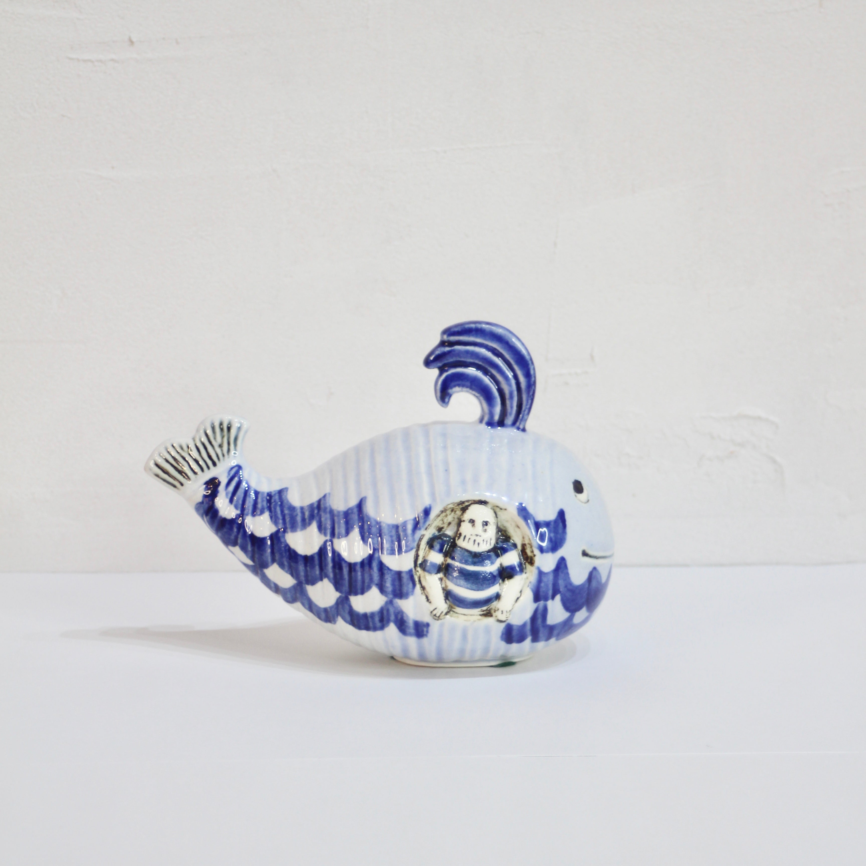 グスタフスベリ / Gustavsberg 波の上のヨナ / Yona on the waves リサ・ラーソン