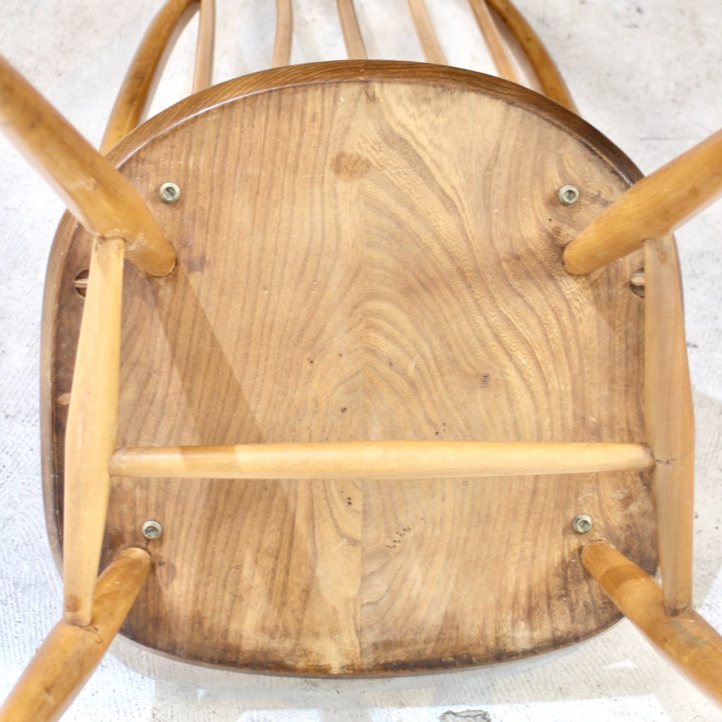 アーコール / ERCOL クエーカーチェア ハイバック ダイニングチェア