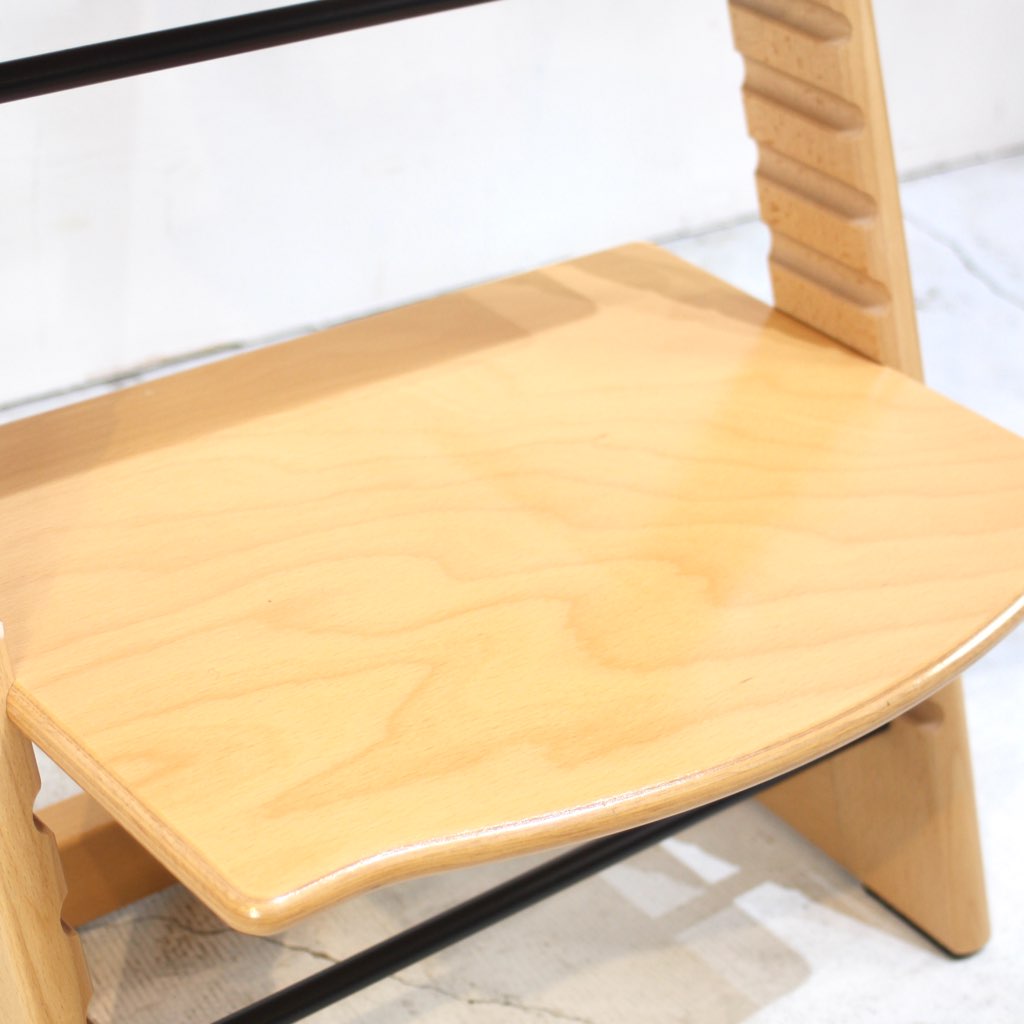 ストッケ / stokke トリップトラップ / Tripp Trapp チェア ナチュラル ガード付き 星柄カバー